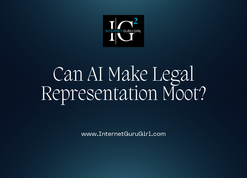 Can AI Make Legal Representation Moot?